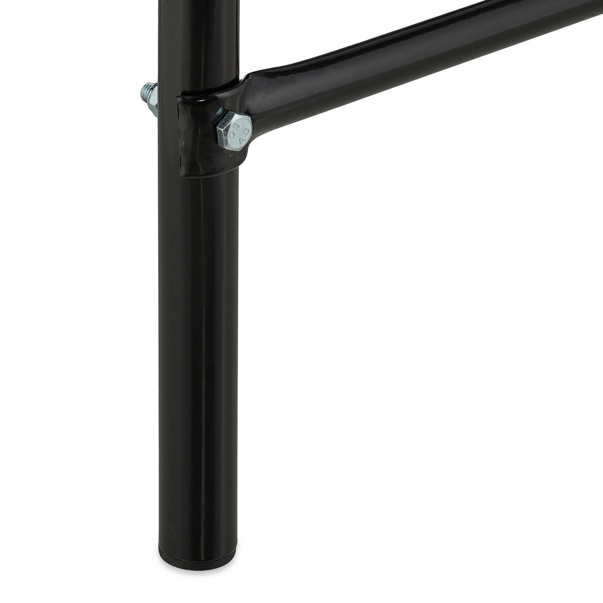 GETRÄNKEKISTENREGAL - Schwarz, Metall (50/116/34cm) - Relaxdays