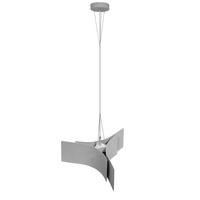 HÄNGELEUCHTE BENT Weiß Höhenverstellbar - Weiß, Metall (48.5/43/150cm)