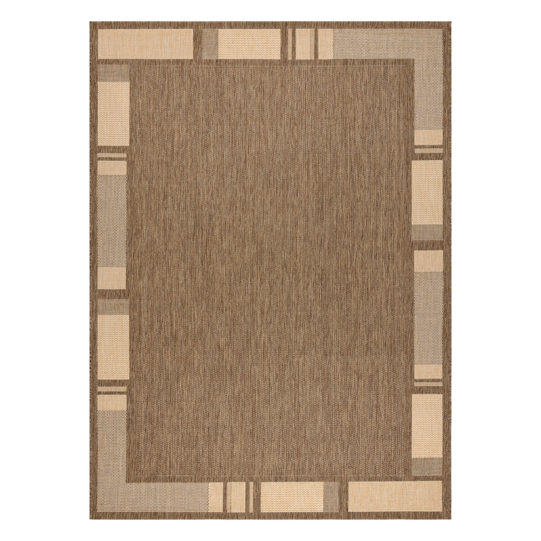 TEPPICH Floorlux 160/230 cm - Braun, Textil (160/230cm) - rugsX