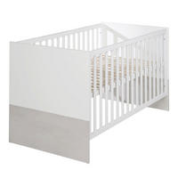 BABYBETT Julia 70 x 140 cm - Weiß, Holzwerkstoff (70/140cm) - Roba