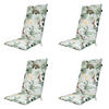 GARTENSTUHLKISSEN Grasse 120/50 cm 4er-Set - Grün, Textil (50/8/120cm) - Madison