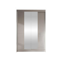 SCHWEBETÜRENSCHRANK Lino II - Kaschmir, Holzwerkstoff/Metall (120/200/58cm) - MIRJAN24