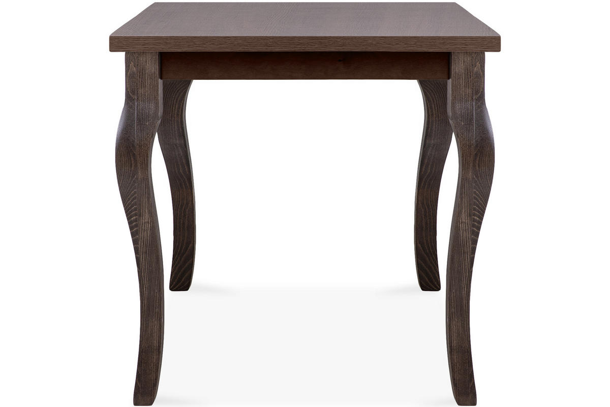 ESSTISCH CABIO ausziehbar bis 190cm, Walnuss dunkel - Walnussfarben, Holz (150/77/80cm) - KONSIMO®