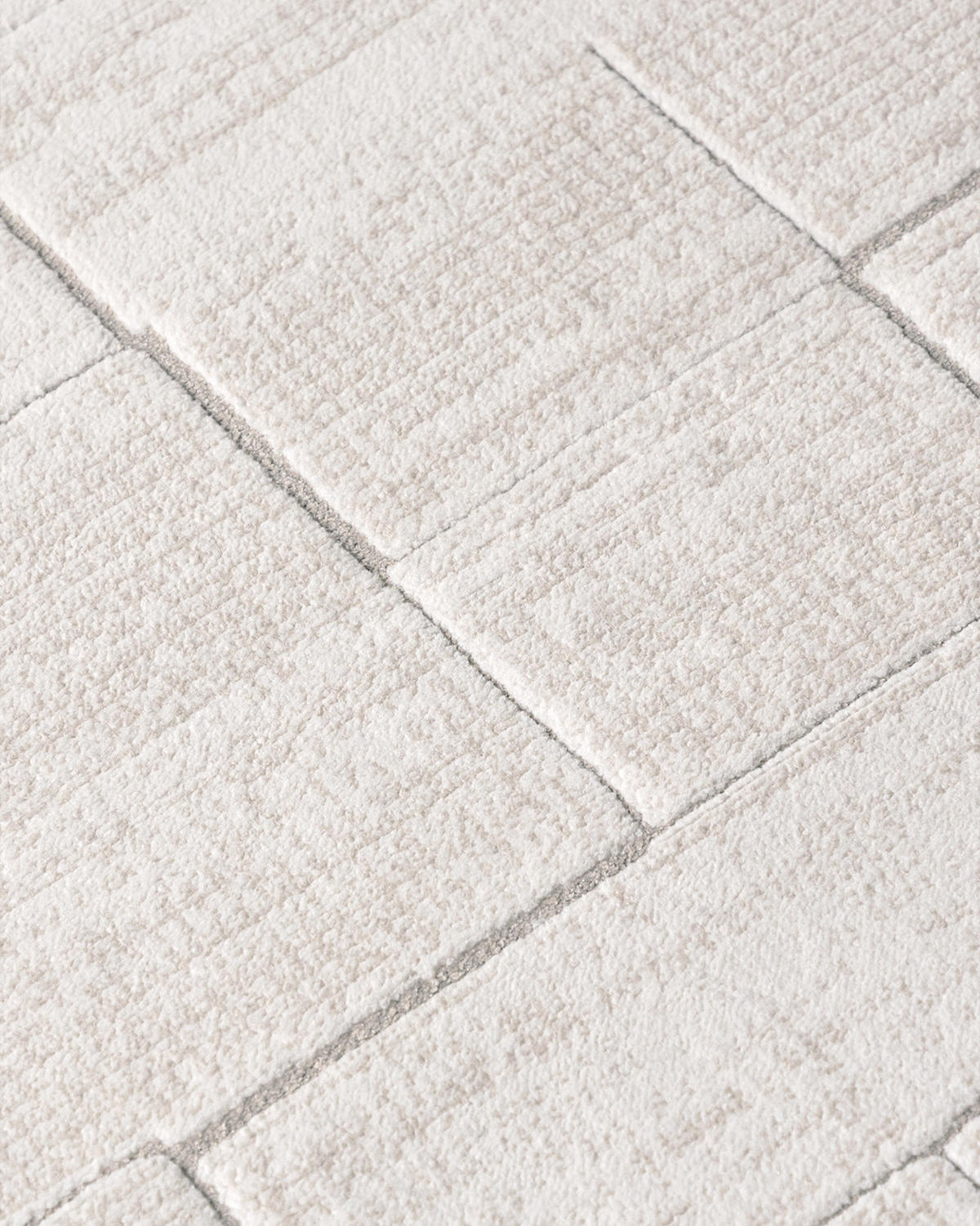 TEPPICH Alin Crema Mazovia 120x170cm Creme Geometrisch Kurzflor - Creme, Textil (120/170cm) - Mazovia