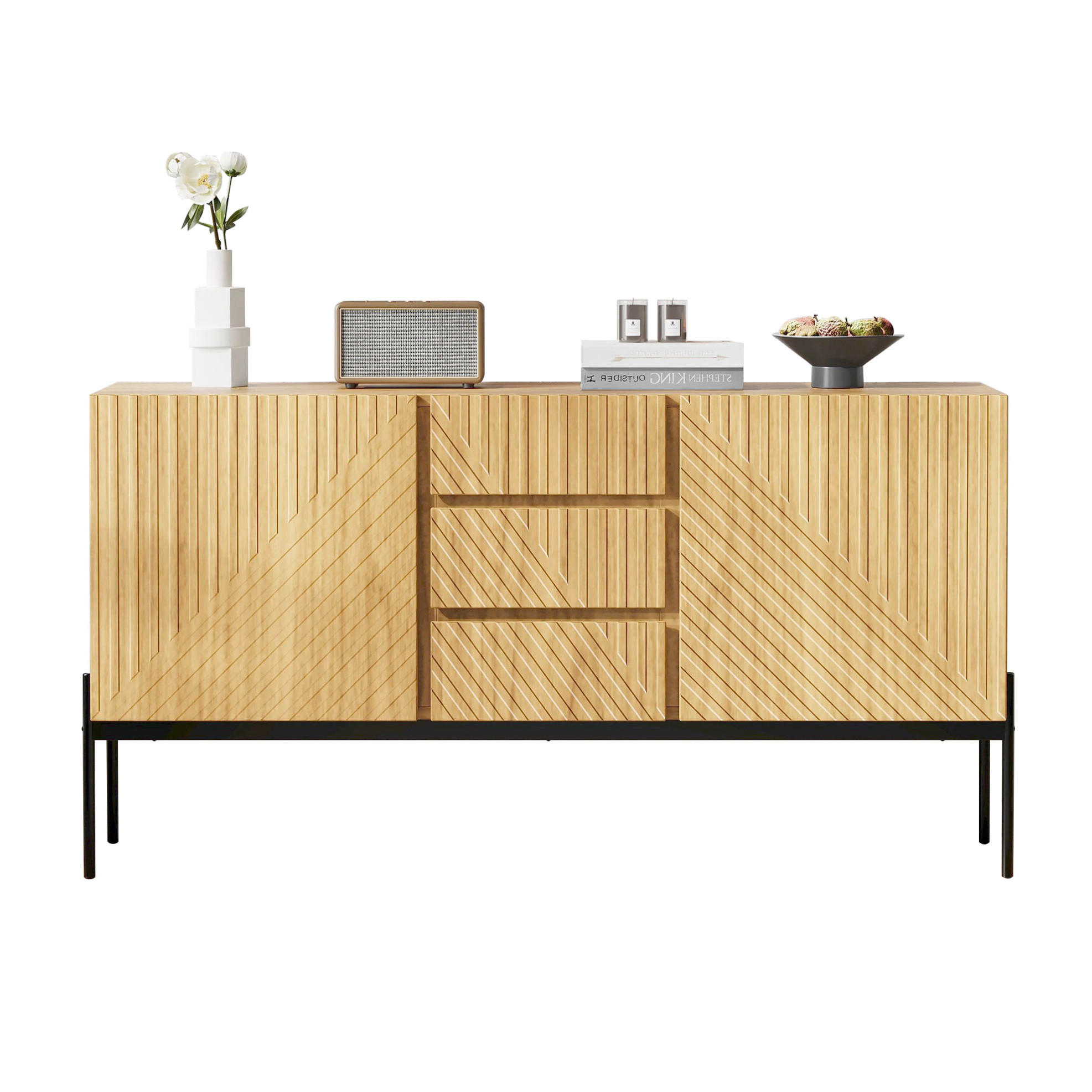 Ivmeu Sideboard Natur 140x75x40 cm