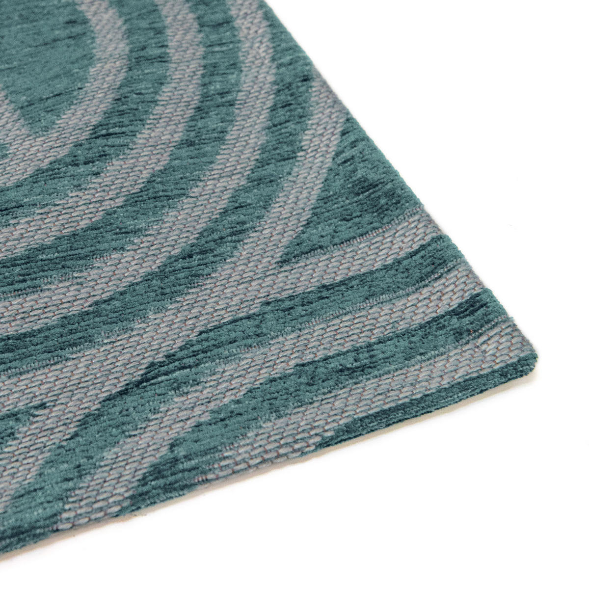 TEPPICH Disco Blue Glow 170/240 cm - Blau, Textil (170/240cm) - Lola&Moi
