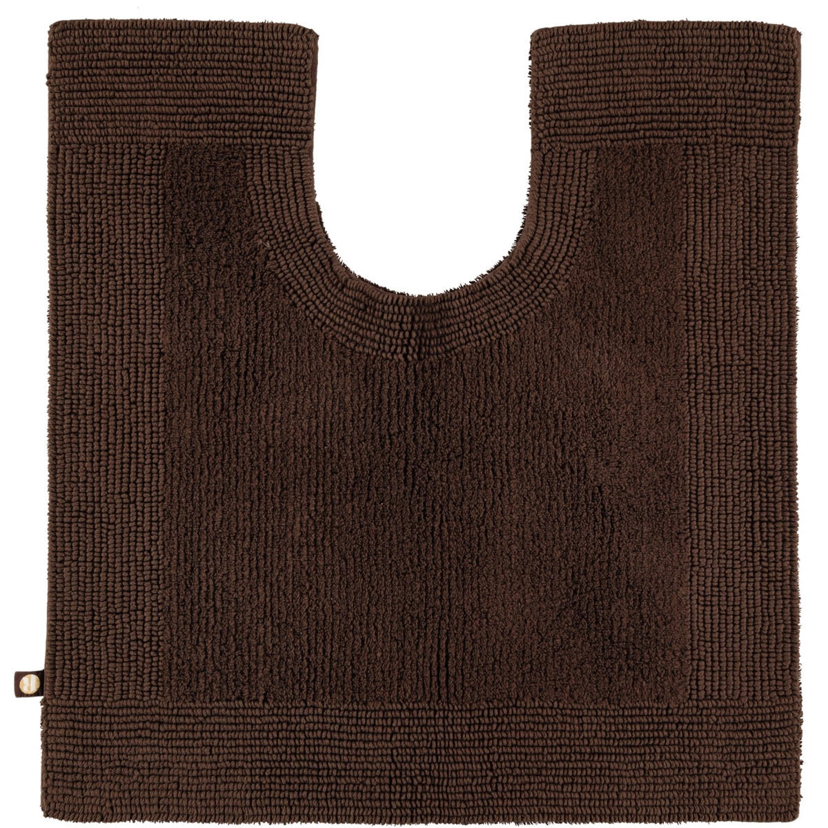 WC-VORLEGER PRESTIGE MOCCA - 406 - Braun, Textil (60/60cm) - Rhomtuft