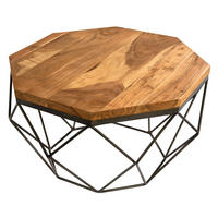 COUCHTISCH DIAMOND Mangoholz natur 70 cm - Braun, Holz (70/70/39cm) - riess-ambiente