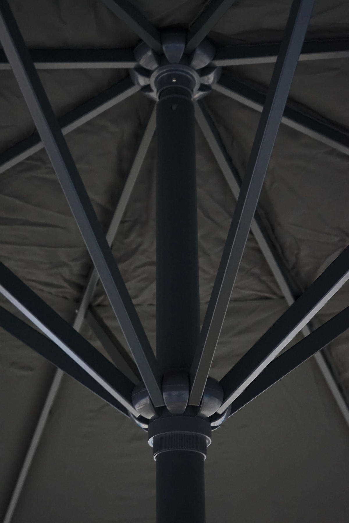 SONNENSCHIRM PRO Anthrazit - Anthrazit, Metall (500/500cm) - MCW