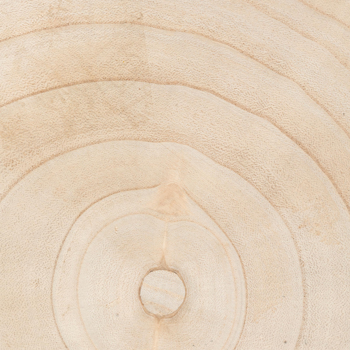 HOLZHOCKER Nyar 28/28/41 cm - Beige, Holz (28/41/28cm) - Atmosphera Createur d´interieur