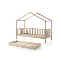 HAUSBETT Kapua 210x170x97 aus Massivholz in Natur - Kieferfarben, Holz (90/200cm) - 58aufmkessel