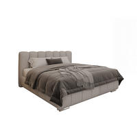 POLSTERBETT Zaira 180x200cm – Elegantes Polsterbett für modernen Wohnstil , ohne matratze, Sandfarben - Sandfarben, Holz (180/200cm) - Panda Möbel