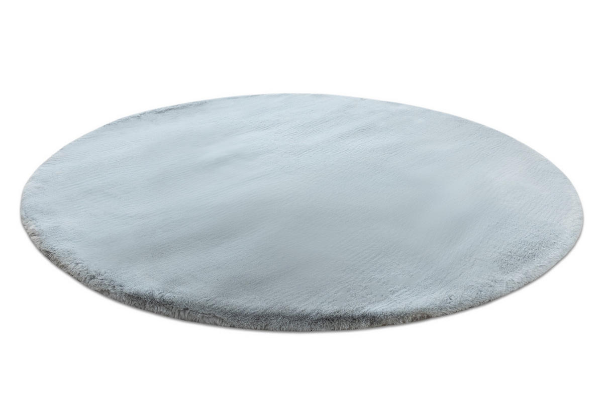 TEPPICH Teddy New 200 cm - Silberfarben, Textil (200/200cm) - rugsX
