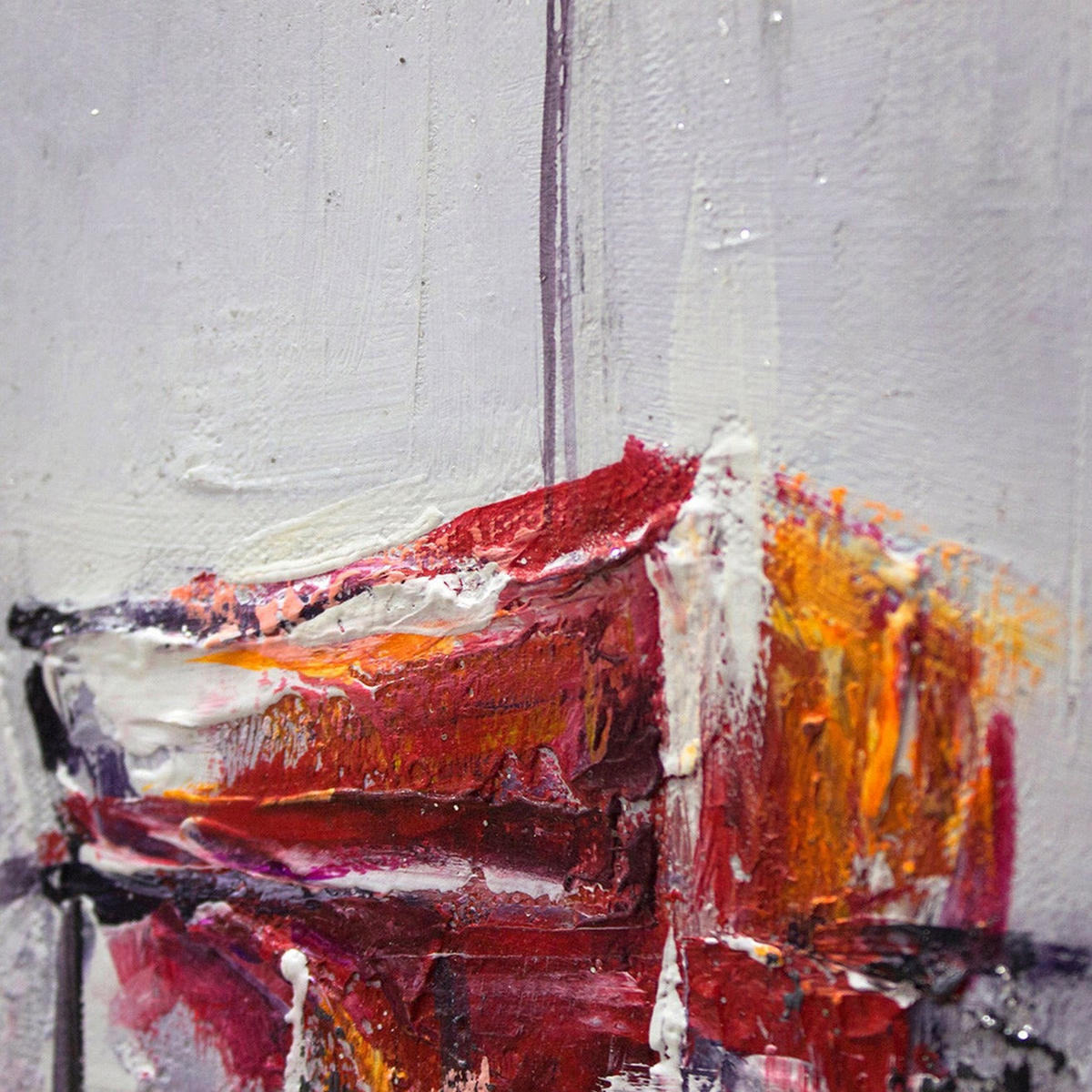 GEMÄLDE Stiller Hafen Schattenfugenrahmen Weiß 160x80 cm - Weiß, Holz (160/80cm) - YS-art gallery
