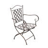 GARTENSTUHL Athan bronze - Braun, Metall (56/51/93cm) - TPFGarden