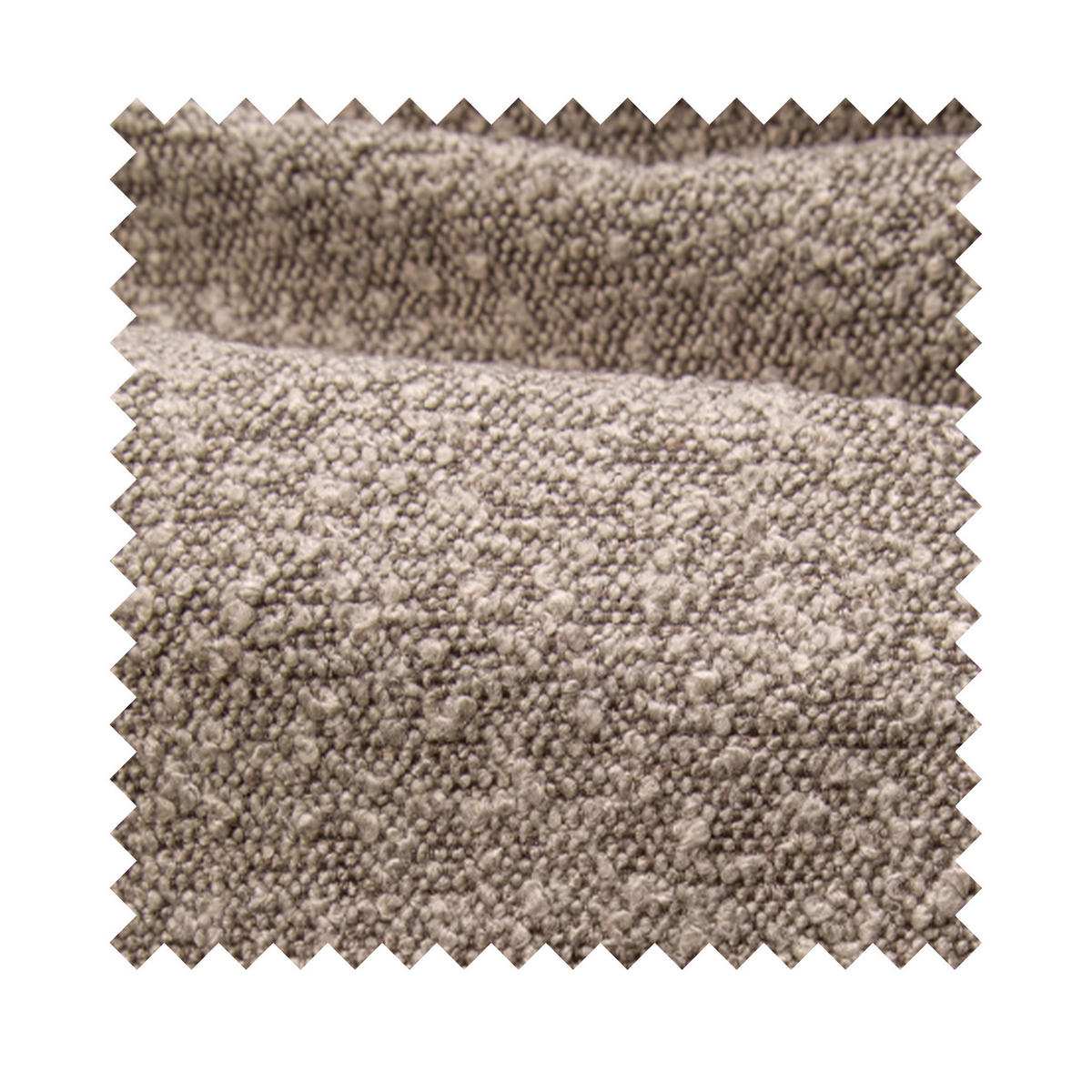 BOXBETT Cloudy Grau-Beige Boucle-Bezug 180/200 cm - Greige, Textil (180/200cm) - Selsey