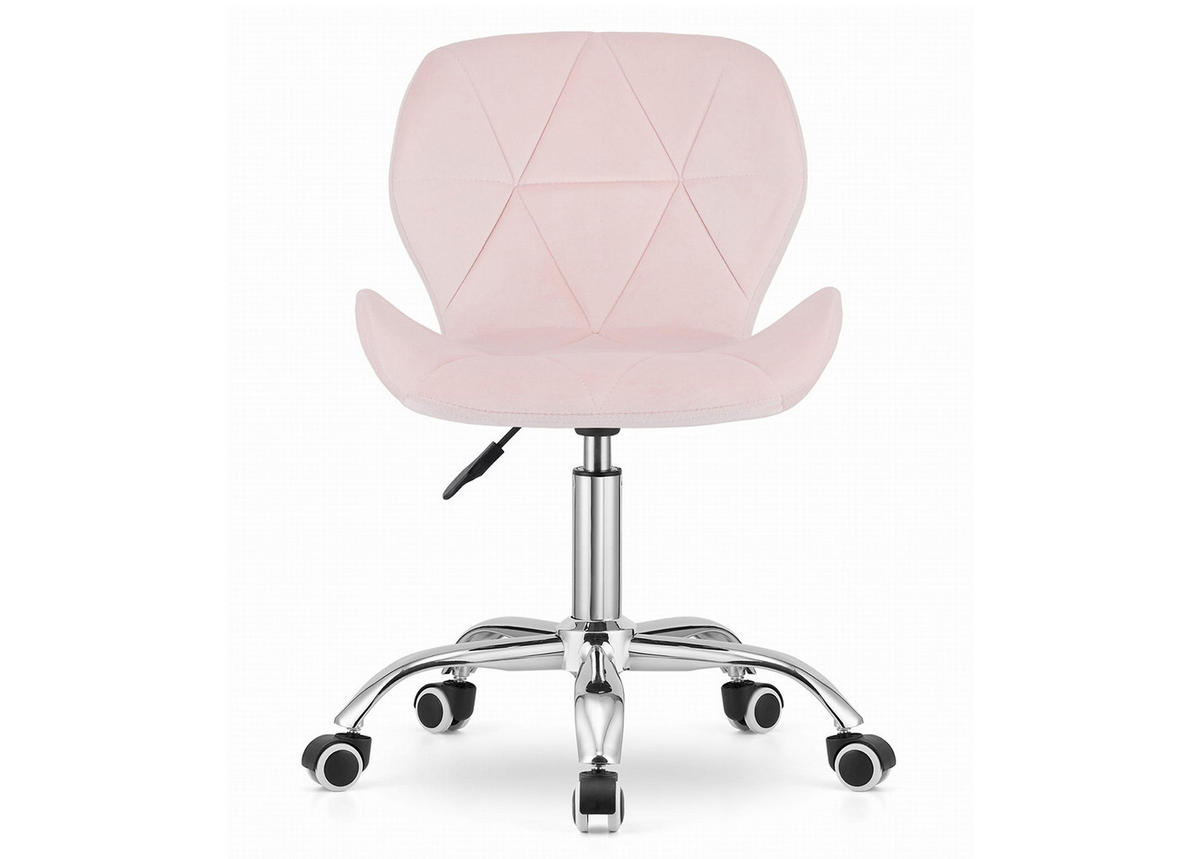 BÜROSTUHL Avola, hellrosa - Pink, Textil (47.5/86.5/55.5cm)