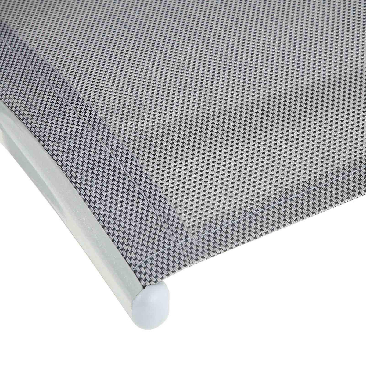 GARTENSTUHL - Grau, Metall (70/106/56cm) - Hansiro