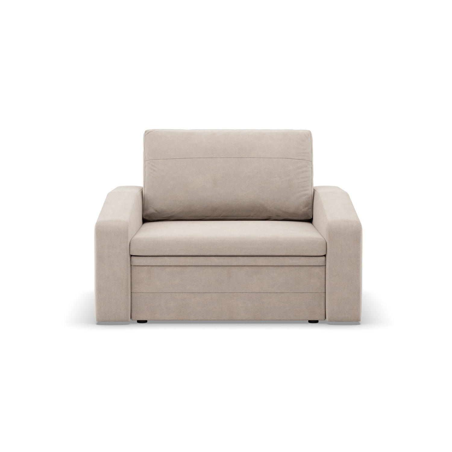 LOUNGESESSEL ORBIT, 90 CM, Beige - Beige, Textil (118/80/87cm)
