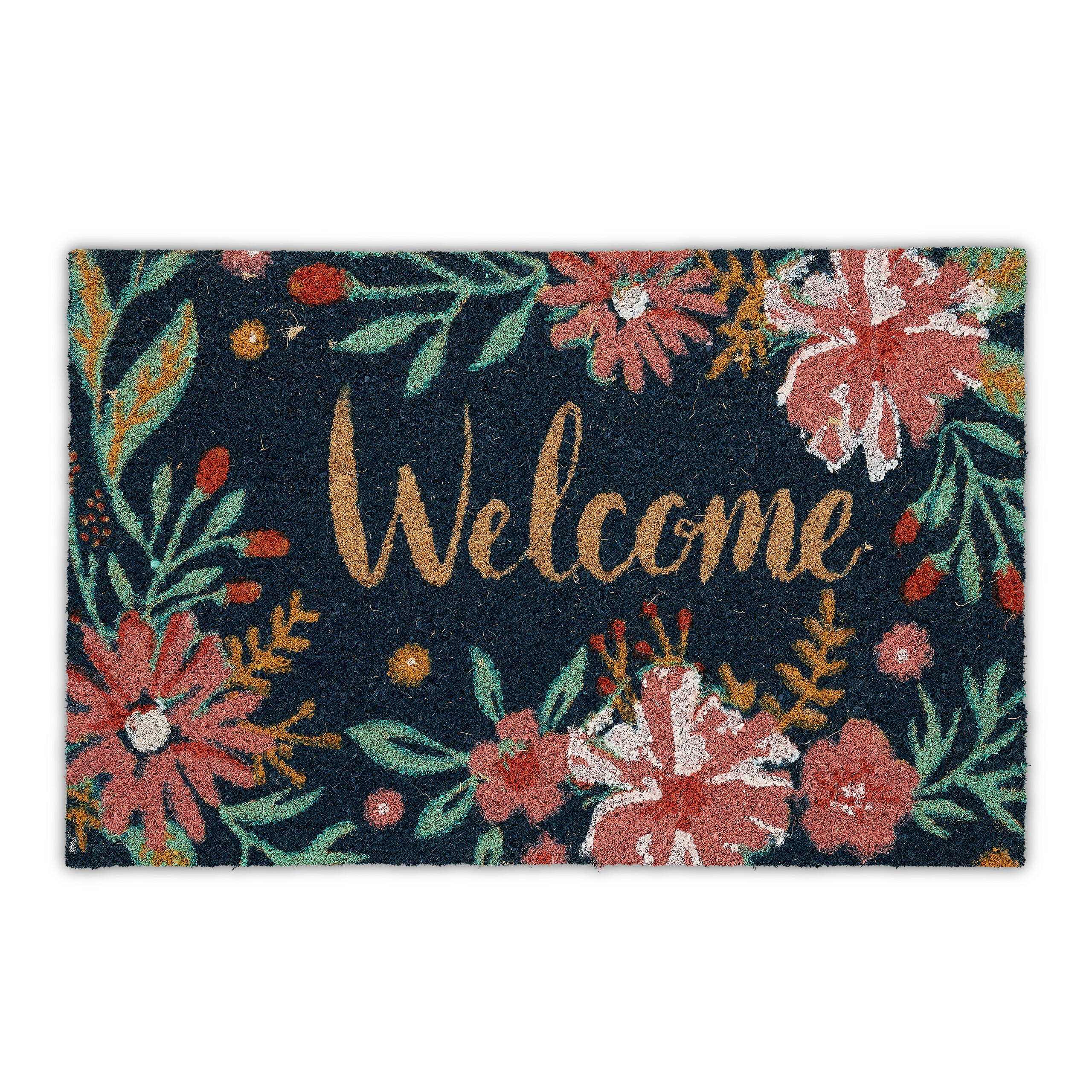 FUSSMATTE - Multicolor, Kunststoff/Textil (60/40cm) - Relaxdays