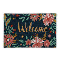 FUSSMATTE - Multicolor, Kunststoff/Textil (60/40cm) - Relaxdays