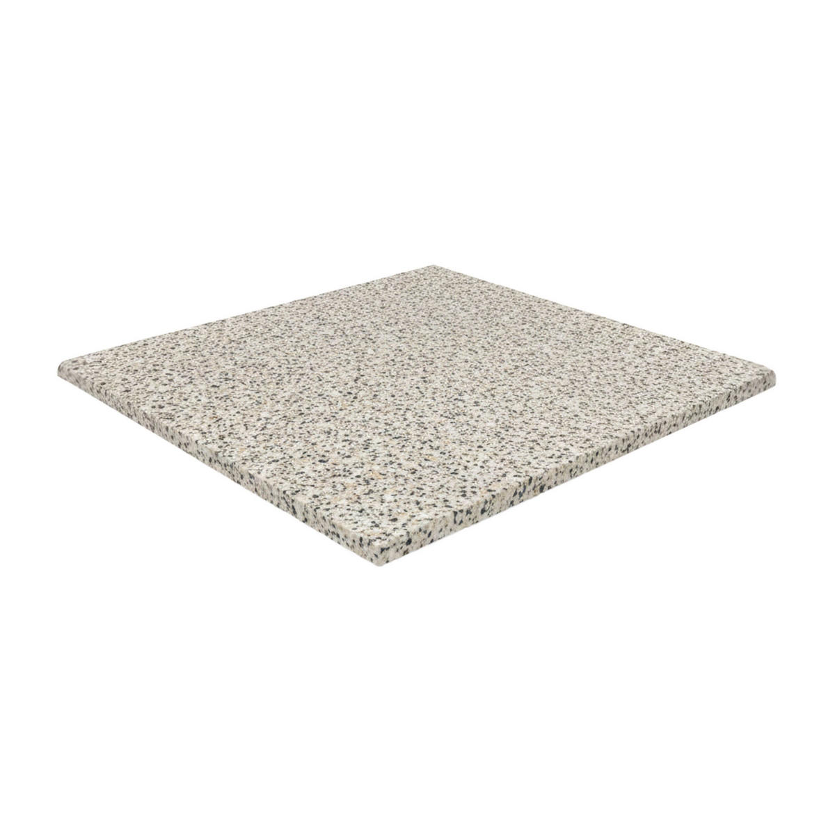 TISCHPLATTE quadratischer 60 cm, Grau - Grau, Holzwerkstoff (60/60/2cm) - Oviala