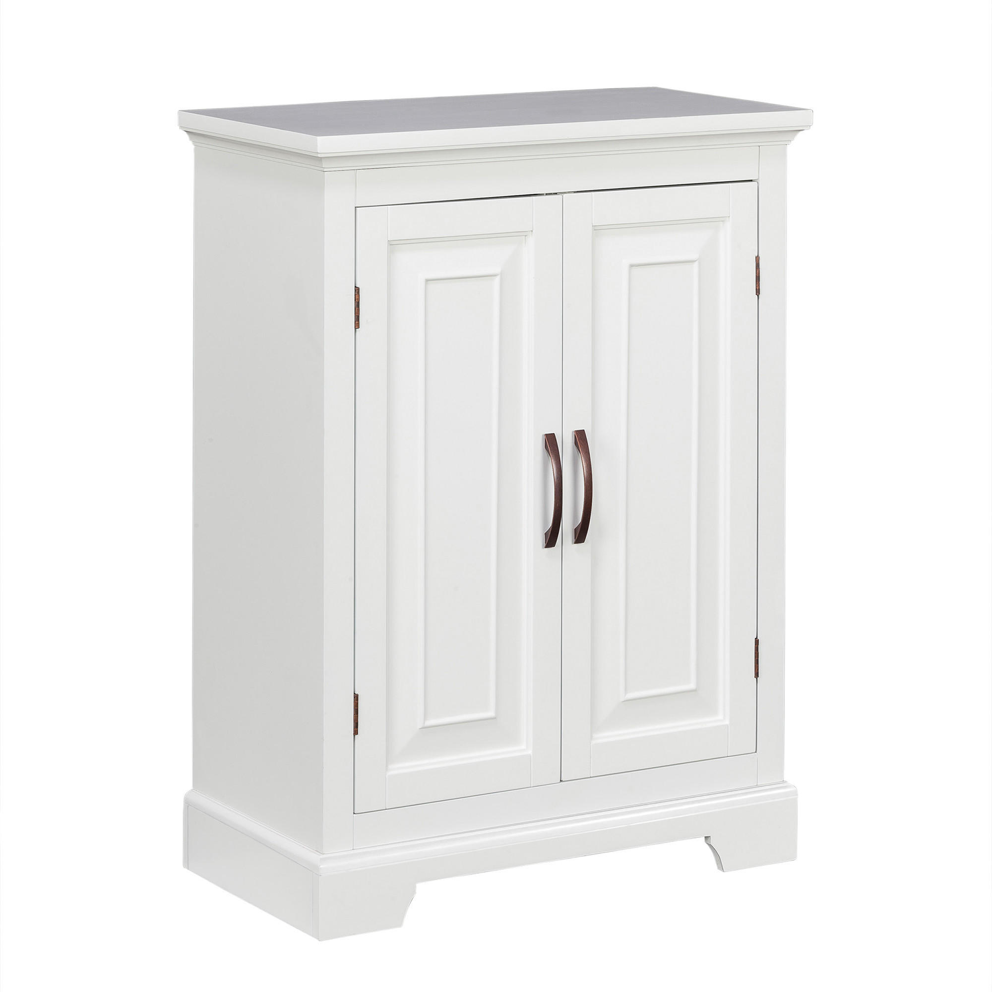 Teamson Home Badezimmerbadschrank Weiß 32x81x61 cm