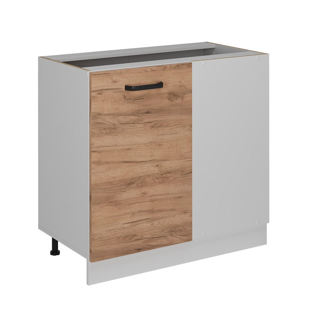 H&Ouml;RNUNDERSK&Aring;P R-Line Goldkraft ek 86 cm utan b&auml;nkskiva Ekf&auml;rgad, Vit 81.6/86/46 cm