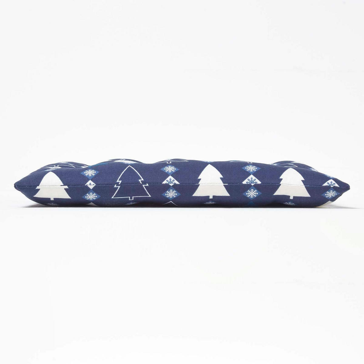 STUHLKISSEN Winterland, blau im 4er-Set 40/40/5 cm - Blau, Textil (40/40/5cm) - Homescapes