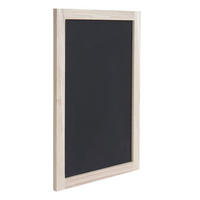 STENSKA TABLA Bež, črna, komplet 2 kosov - črna/bež, les (40/60/2cm) - MCW
