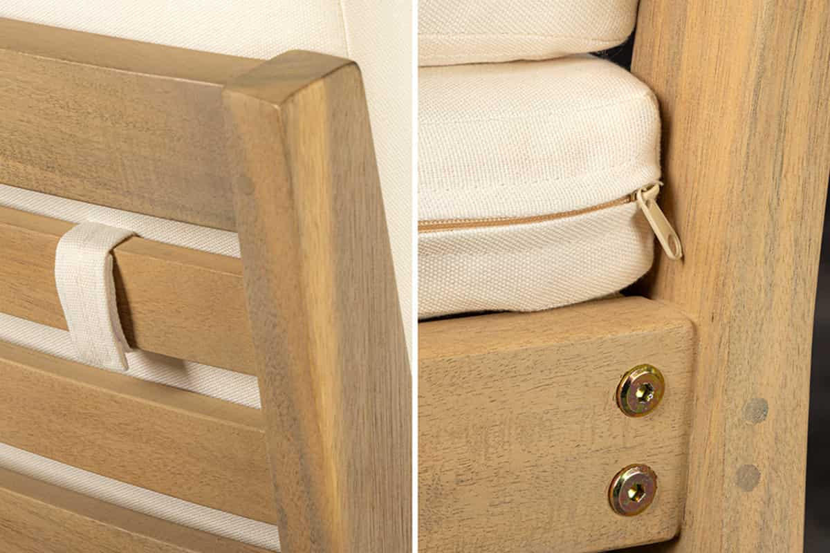 GARTENSTUHL KOPENHAGEN Akazie Natur - Beige/Braun, Holz (60/84/60cm) - riess-ambiente