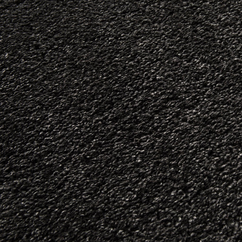 Thumbnail - Steffensmeier Hochflorteppich, Anthrazit, Textil, Uni, Rechteckig, 200x290 cm, für Fußbodenheizung geeignet, Teppiche & ...