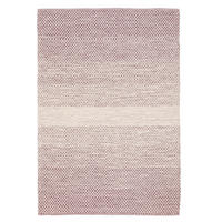 BAUMWOLLE NATUR KELIM TEPPICH SANDY MELIERT - Violett, Textil (90/160cm) - Pergamon