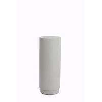SÄULE Alarios Weiß Ø30/80 cm - Weiß, Metall (30/30/80cm) - Light & Living