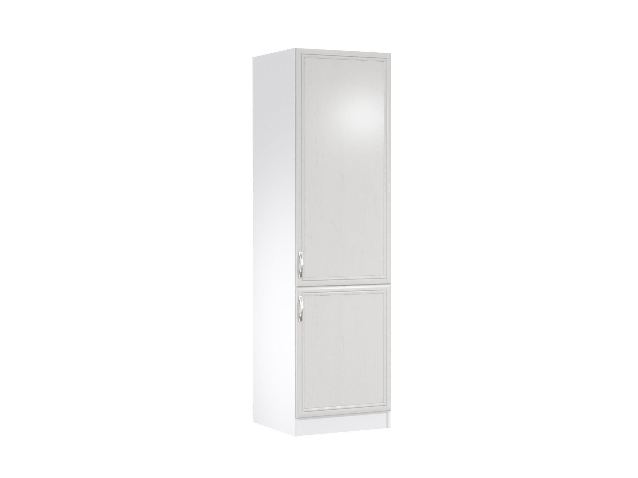KÜHLUMBAUSCHRANK D60ZL – Sycylia Weiß – Weiß / Creme / Rechts - Creme/Weiß, Holzwerkstoff (60/212/58cm) - ROYAL24_MARKT