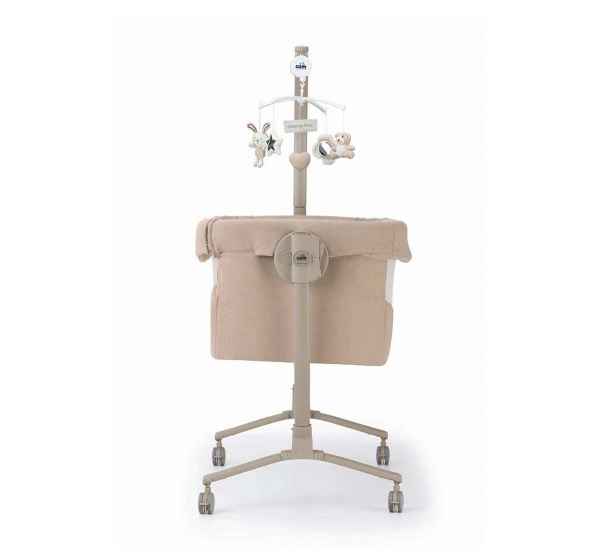 BABY-BEISTELLBETT höhenverstellbar Cullami - Beige, Kunststoff/Textil - Cam il Mondo del Bambino S.p.A.