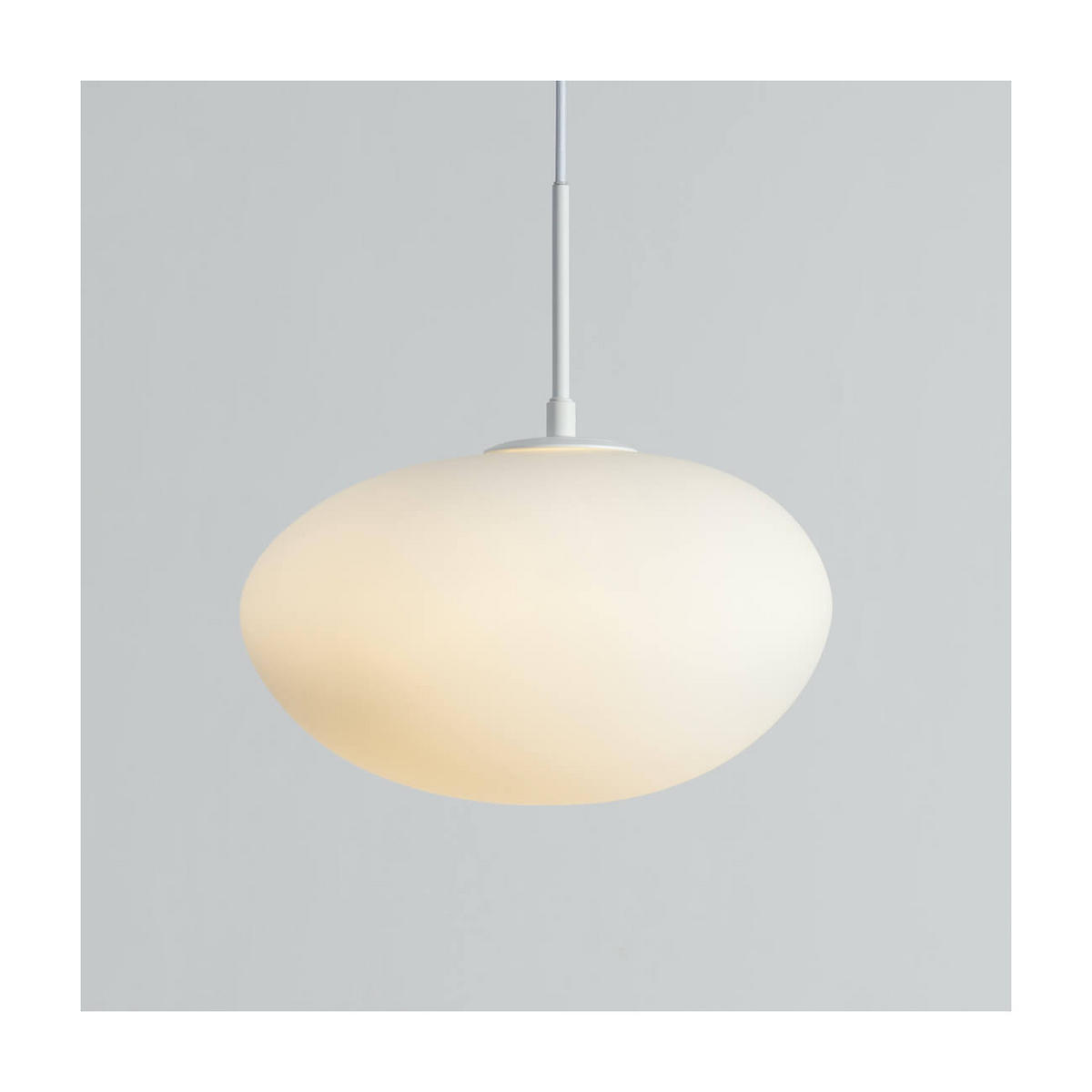 HÄNGELEUCHTE Veglia, Weiß, 32cm - Weiß, Glas (32/33/32cm) - KOSILUM