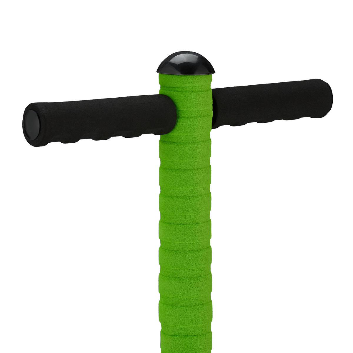 POGO-STICK - Grün, Kunststoff/Textil (24/6cm) - Relaxdays