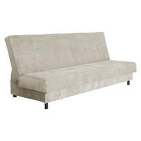 SCHLAFSOFA Enduro XIV Cord - Schwarz/Naturfarben, Holz/Kunststoff (195/90/85cm) - MIRJAN24