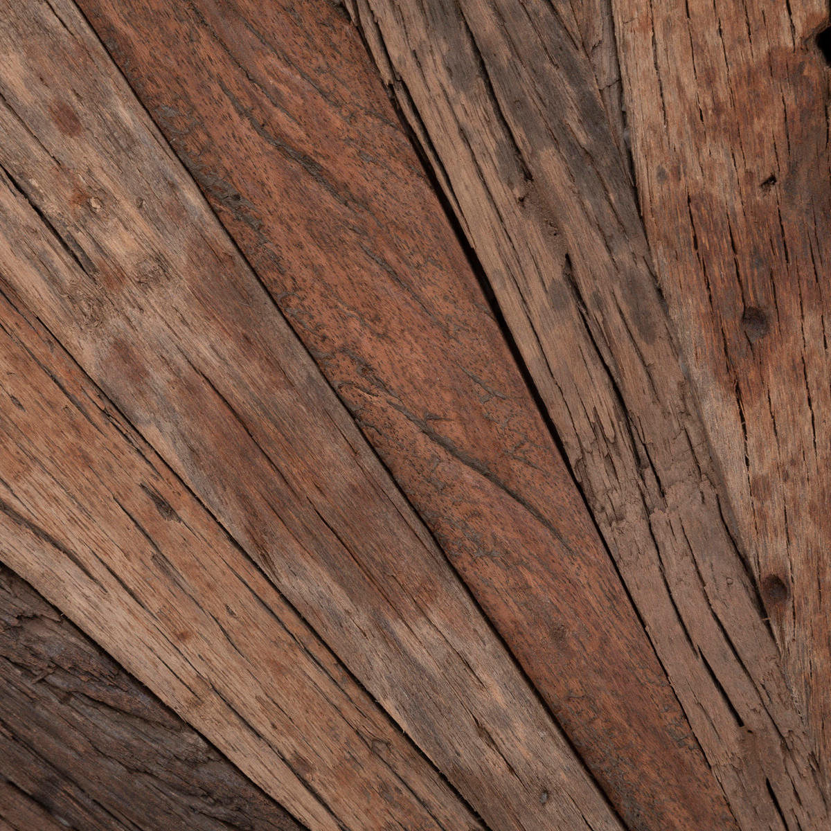 NACHTSCHRANK aus recyceltes Holz Origins 49/33/74 cm - Braun, Metall (33/74/49cm) - Atmosphera Createur d´interieur