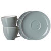 KAFFEETASSEN MIT UNTERTASSEN Suomi Blau 260 ml 2er Set - Blau, Keramik (15/12/15cm) - Ritzenhoff Breker