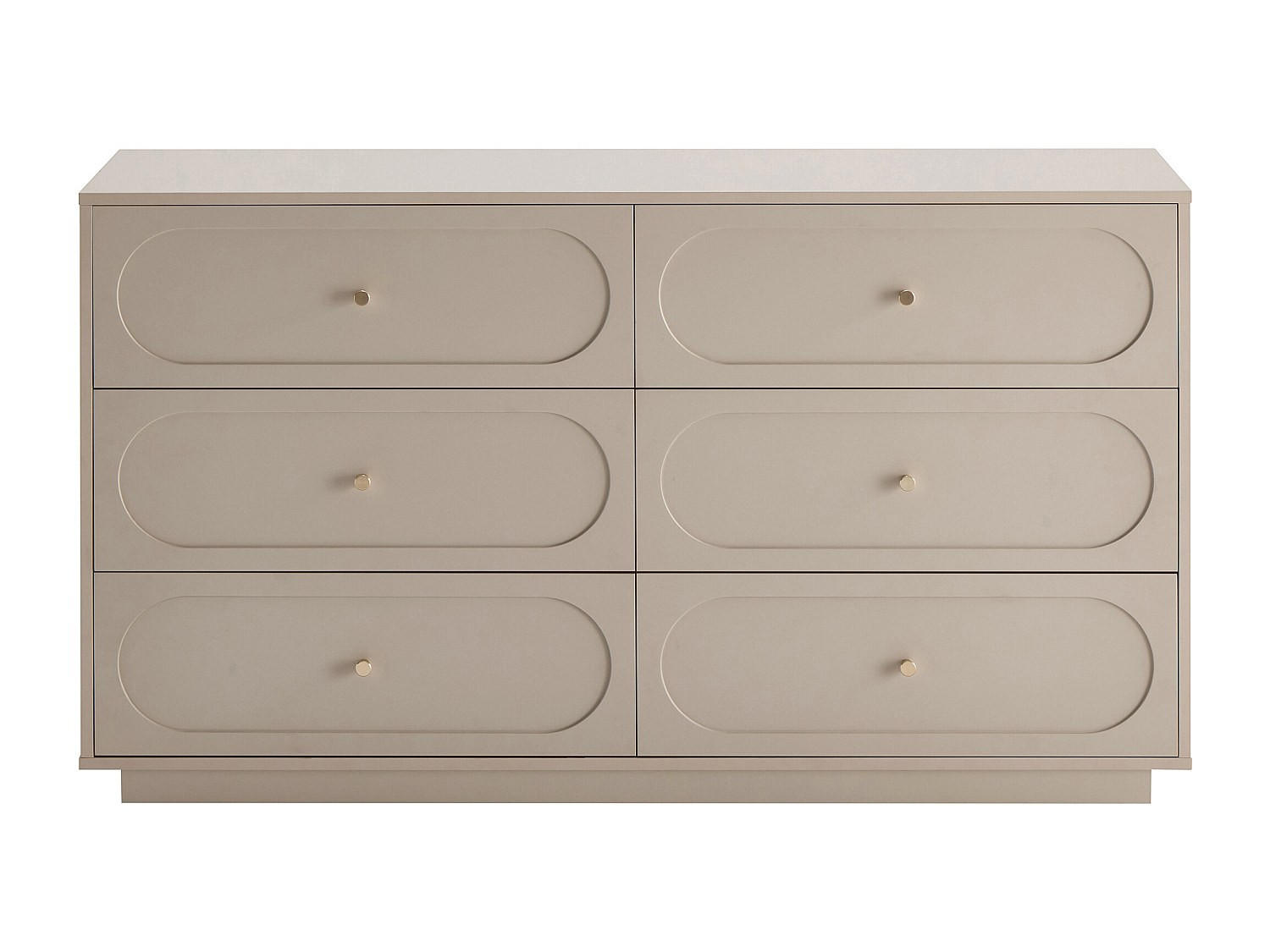 Vente-Unique Kommode Beige 140x80x40 cm