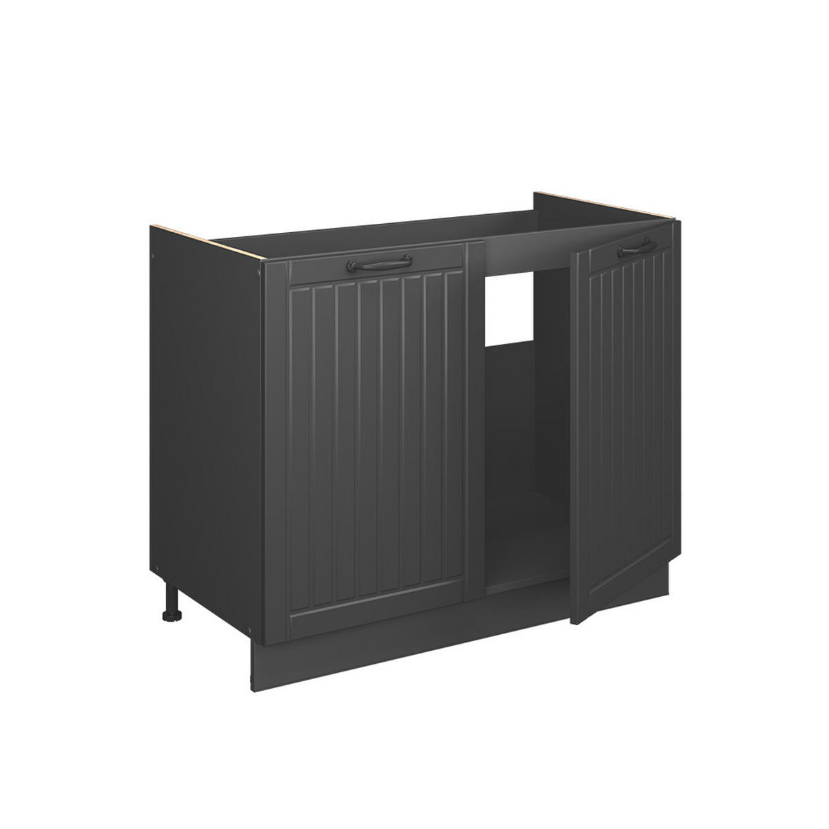 SKŘÍŇKA POD DŘEZ Fame-Line, Tmavě šedá/Antracit, 100 cm, PD Antracit - tmavě šedá/antracitová, kompozitní dřevo (100/82/60cm) - Vicco