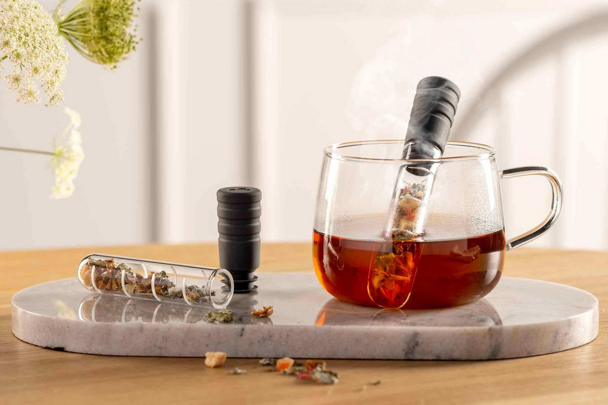 TEETASSEN Tè Per Te transparent 450 ml 4er Set - Transparent, Glas (0.45L) - Leonardo Living