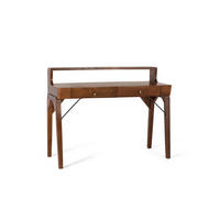 SCHREIBTISCH aus Mangoholz mit zwei Schubladen - Braun, Holz (120/50/95cm) - Giner y Colomer