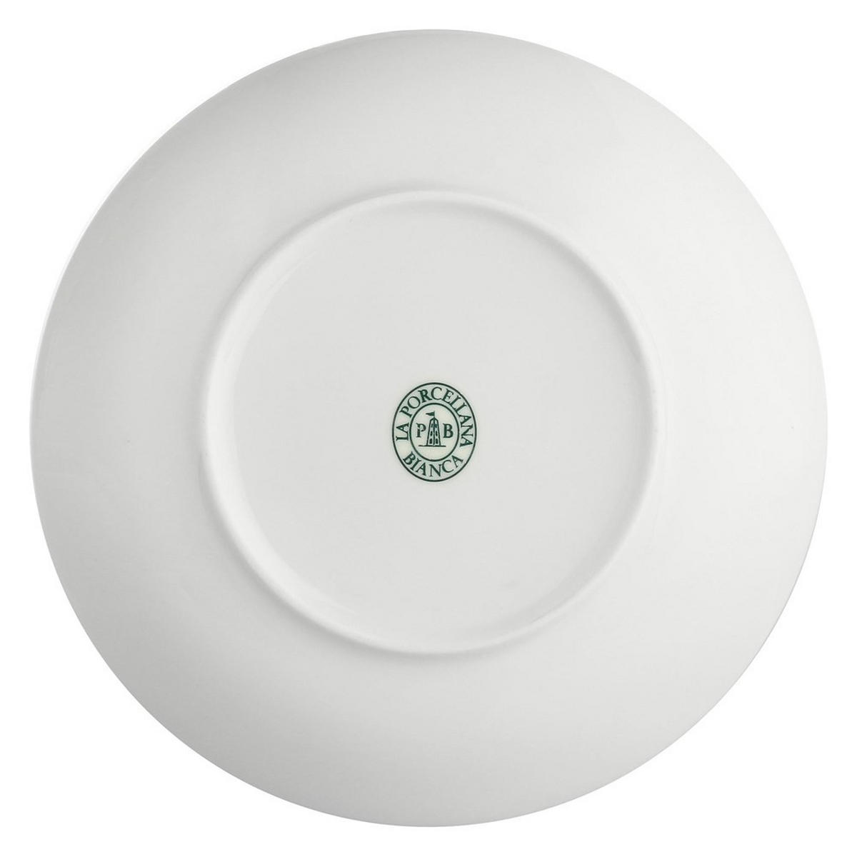 TELLER Weiß 20/20/2 cm P00420002CZ - Weiß, Keramik (20cm) - La Porcellana Bianca 