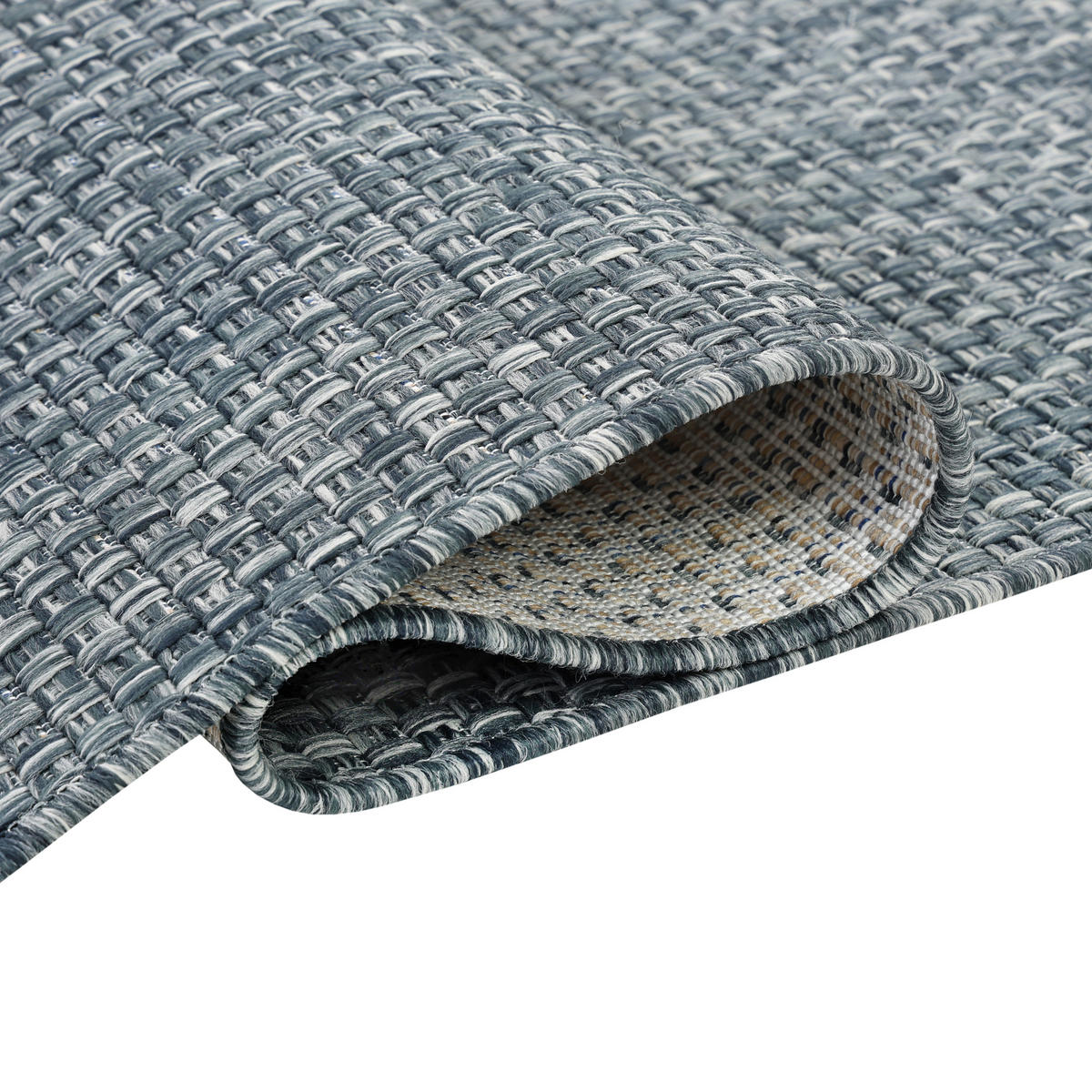 TEPPICH VERANO BLAU 60/100 cm - Blau, Textil (60/100cm) - Tapiso