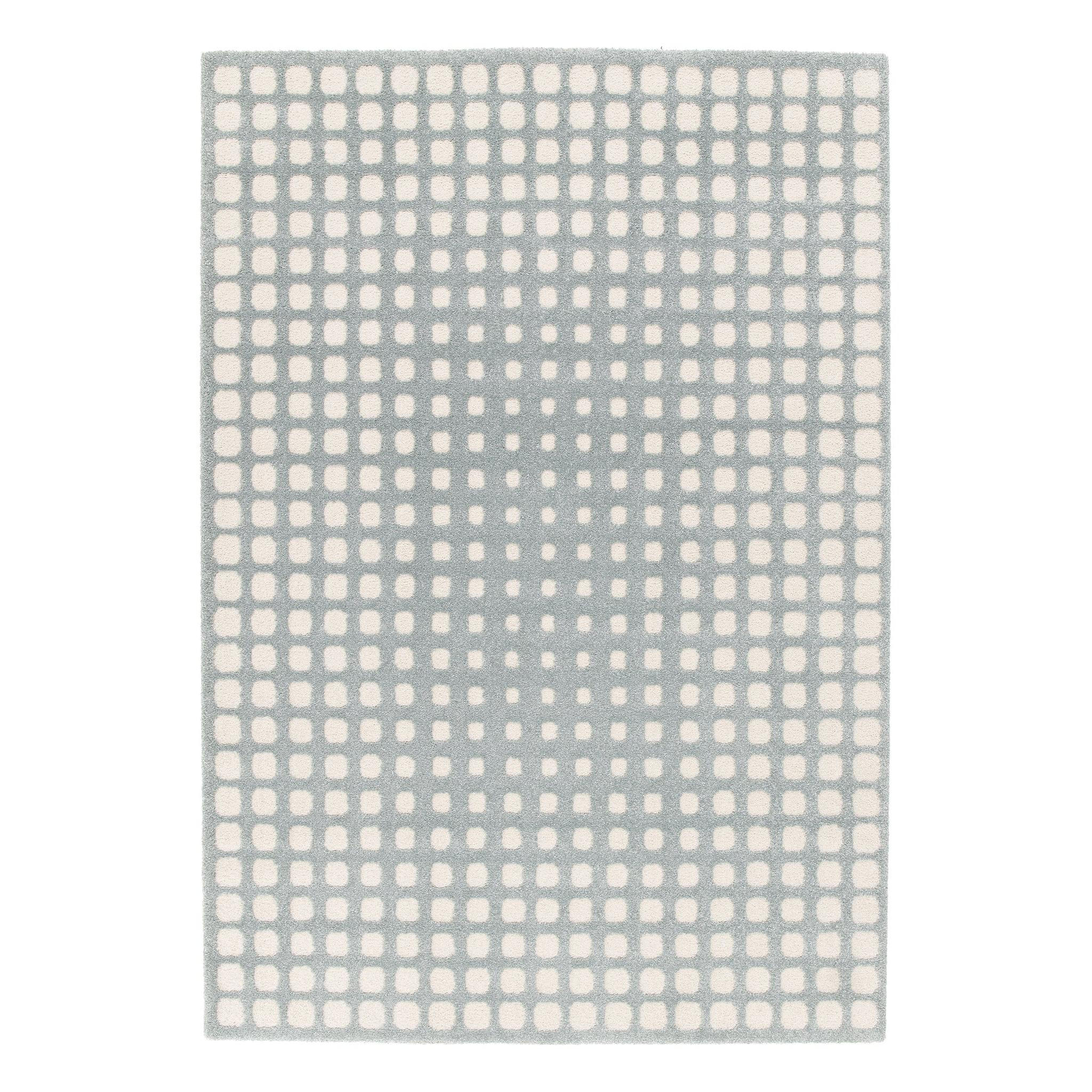 TEPPICH sehr weich mit Relief-Effekt blau - Blau, Textil (120/170cm) - AFK Living