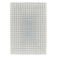 TEPPICH sehr weich mit Relief-Effekt blau - Blau, Textil (120/170cm) - AFK Living