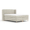 BOXSPRINGBETT Carizzo Beige 200/200 cm mit Matratze und Topper - Beige/Naturfarben, Holz/Holzwerkstoff (200/200cm) - Maison de Reve